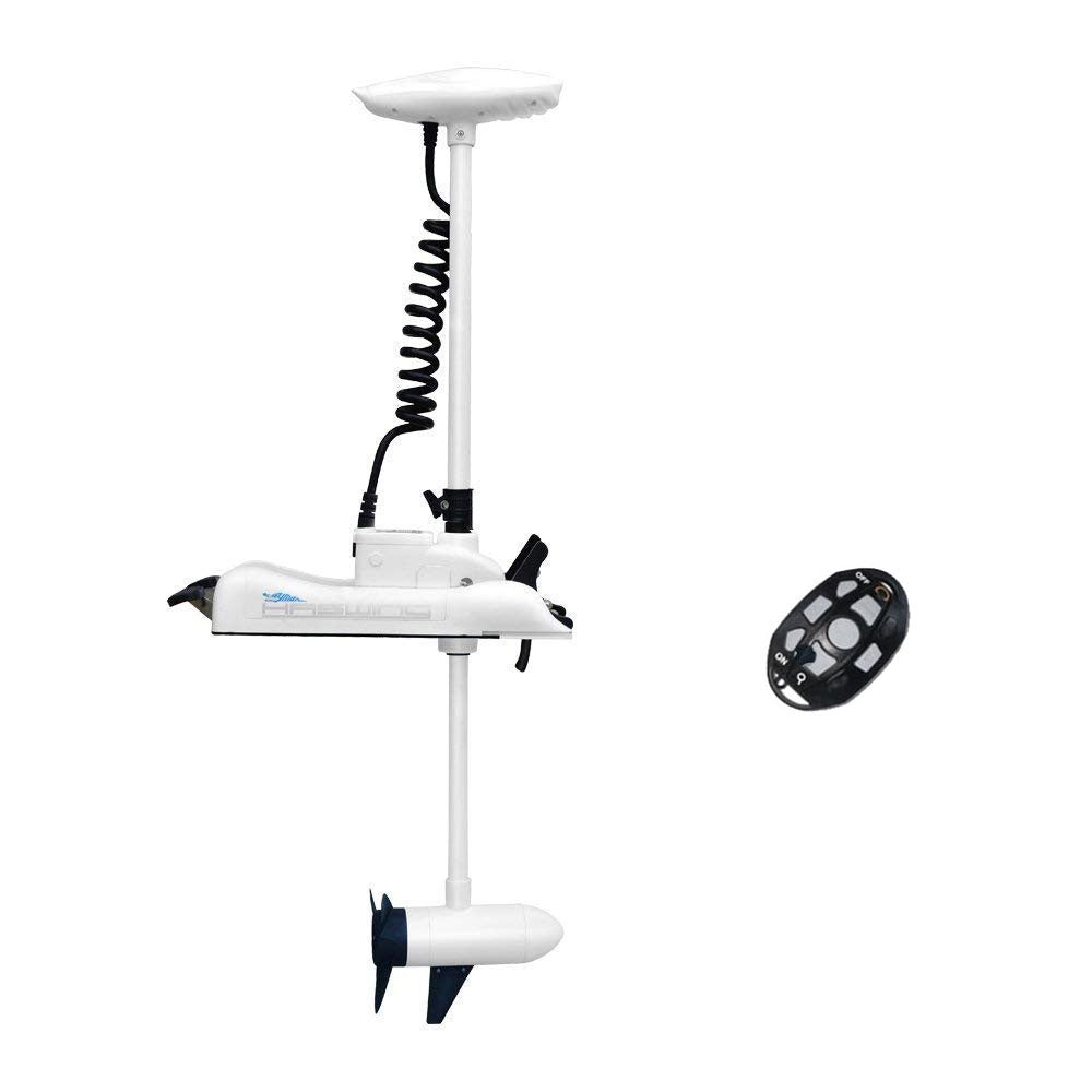 Haswing CaymanB 12V 55LBS 48in Bow Mount Trolling Motor – Wireless Remote