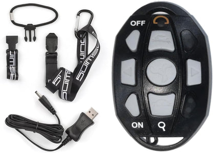 Haswing CaymanT 12V 55LBS 26in Transom Trolling Motor – Wireless Remote & Wireless Foot Control Option